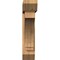 Ekena Millwork Imperial Slat Smooth Bracket w/ Offset Brace, Western Red Cedar, 7 1/2"W x 34"D x 34"H BKT0806X34X34IMP06SWR - alternate 4